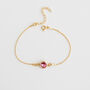 Birthstone Bracelet In Sterling Silver, thumbnail 12 of 12