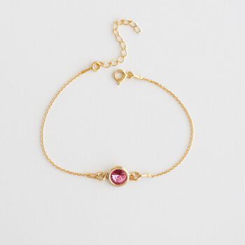 Birthstone Bracelet In Sterling Silver, 12 of 12