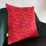 Swirly Knitted Cushion, thumbnail 2 of 12