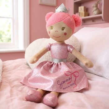 Gifts For Girls Personalised Doll For Granddaughter, 7 of 12