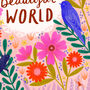 Our World Art Poster A5/A4/A3, thumbnail 3 of 6
