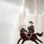 Ride Your Own Way Canvas Shopping Tote Bag, thumbnail 3 of 3