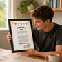Personalised 21st Birthday Gift Print Special Poem, thumbnail 1 of 12