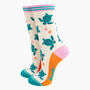 Sea Turtles Sealife Women's Bamboo Socks Gift Box, thumbnail 4 of 4