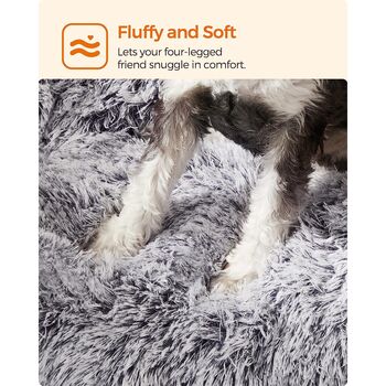 Dog Bed Cushion Pet Padded Fluffy Mat Plush, 7 of 11