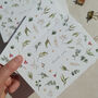 Eucalyptus And Gypsophila Thank You Cards, thumbnail 2 of 8