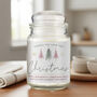 Personalised Sending You Love Christmas Candle, thumbnail 1 of 7