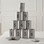 White Wedding Garden Games Traditional Tin Can Alley, thumbnail 1 of 3