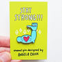 Stay Strong!!! Encouragement Pin, thumbnail 5 of 8