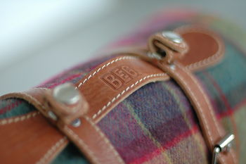 Picnic Rug And Leather Saddle Straps, 4 of 4
