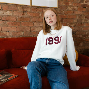 Personalised 'Year' Unisex Sweatshirt, 5 of 12