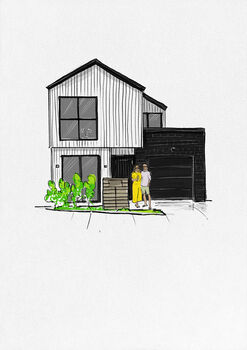 Personalised House Illustration, 3 of 12
