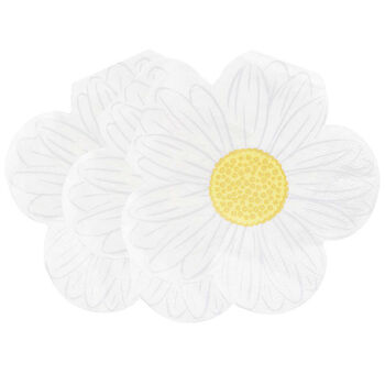 Daisy Flower Paper Napkins, 5 of 7