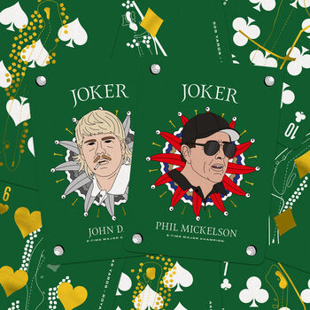 Golf Playing Cards | Gift For Golf Fans, 5 of 12