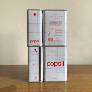 Popoli's Unfiltered Extra Virgin Olive Oil Handcracted In Abruzzo, Italy 4x500ml, 2 of 6