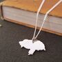 Sterling Silver North Yorkshire Necklace, thumbnail 3 of 6