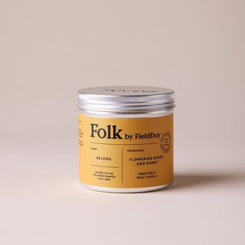 Flowering Gorse And Honey Tin Candle, 2 of 3
