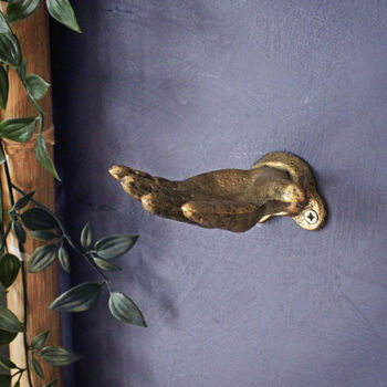 Gold Metal Hand Wall Hook Or Decor, 2 of 2