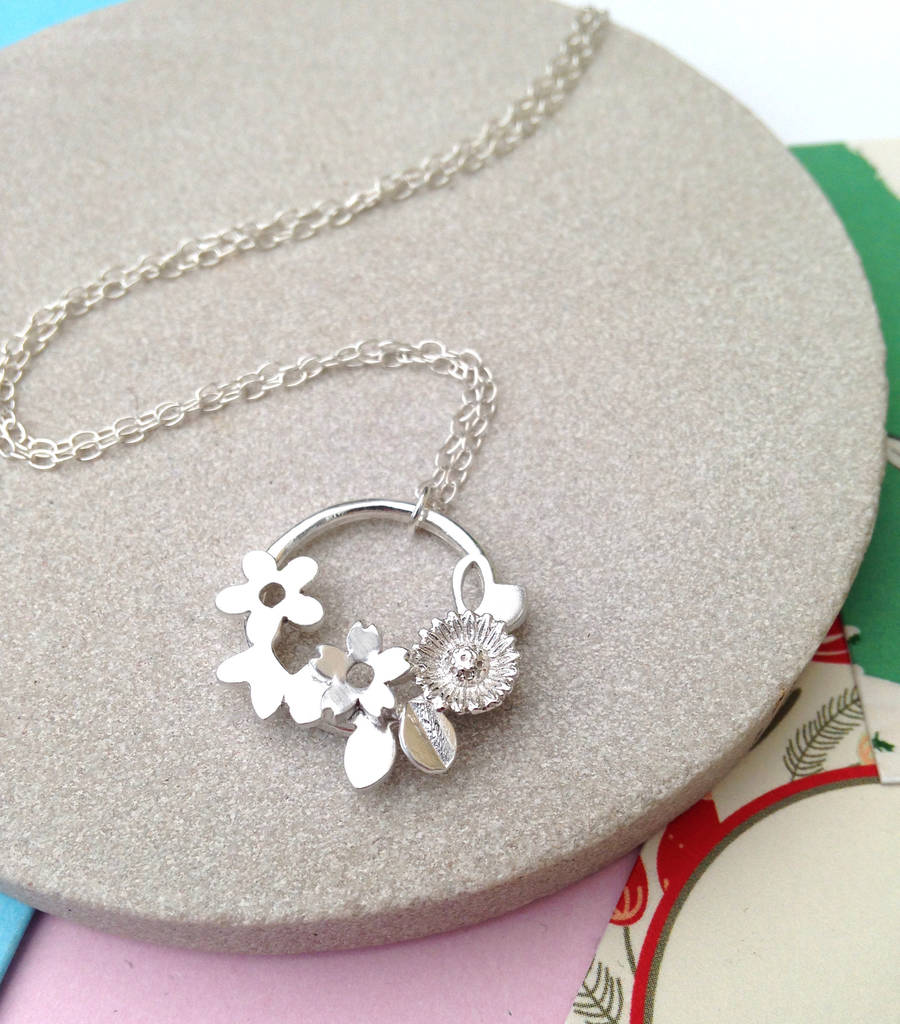 flower garden necklace by zelda wong