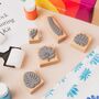 Block Printing Diy Kit, Textile Stamp Kit, thumbnail 12 of 12