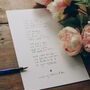 'Take My Hand' Valentine's Poem, thumbnail 2 of 3