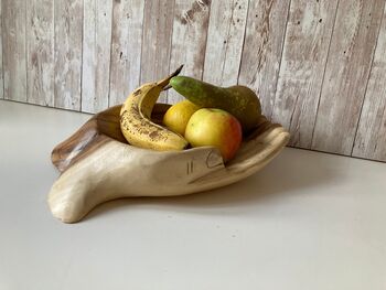 Hands Of Hope Wooden Hands Bowl Decor Handmade Ornament, 7 of 7