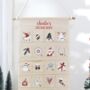 Personalised Fabric Fill Your Own Advent Calender, thumbnail 2 of 6