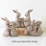 Some Bunny Loves You Gift Rabbit Ornament, thumbnail 8 of 8