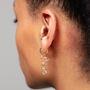 Rainbow Love Huggie Single Earring, thumbnail 1 of 6
