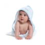 Personalised Baby Hooded Cotton Towel Monogram Gift, thumbnail 4 of 11