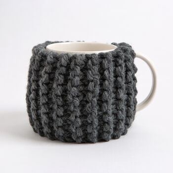 Beginner Cup Cosy Knitting Kit, 3 of 8