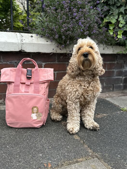 Personalised You And Your Dog Backpack, 3 of 12