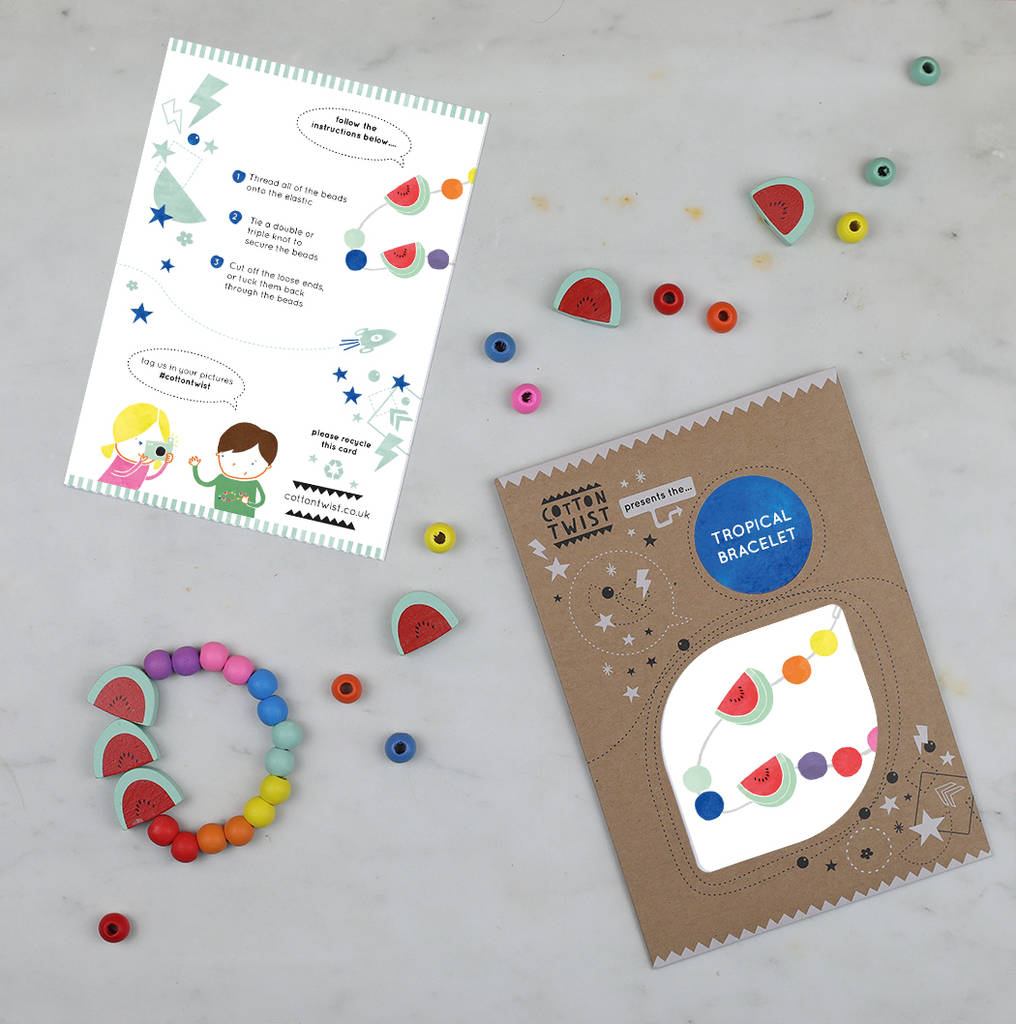 Image of Make Your Own Tropical Bracelet Kit