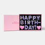 Happy Birthday! Letterbox Message Cookies Purple, thumbnail 2 of 7