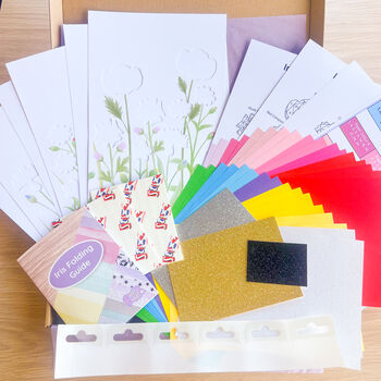 Wildflower Meadow Triptych Picture Craft Kit | Spring Home Decor, 3 of 7