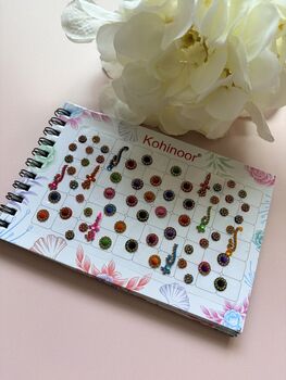 Assorted Designs Fancy Five Page Bindi Booklet, 6 of 9