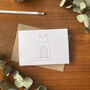 Easter Bunny Card, thumbnail 4 of 6