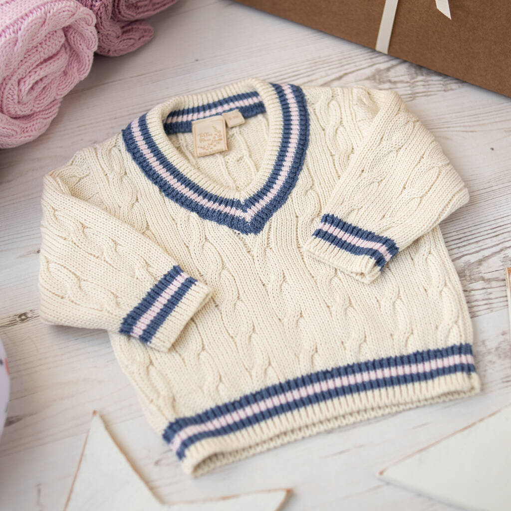 Baby Girl Cricket Jumper By Toffee Moon