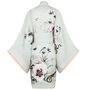 Silk Kimono Dressing Gown Garden Of Dreams, thumbnail 9 of 11