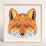 Mandala Fox Diamond Painting Craft Kit, thumbnail 1 of 2