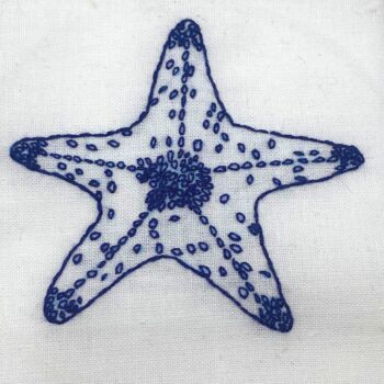 Starfish Embroidery Kit, 4 of 12