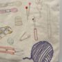 Stitch Your Craft Tools Tote Bag, thumbnail 4 of 6