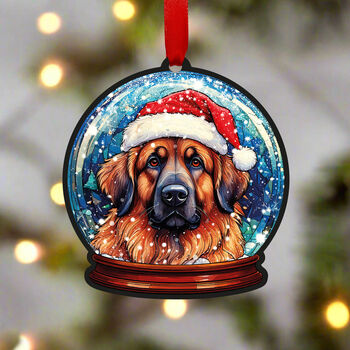 Leonberger Dog Tree Decoration, 2 of 2