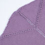 Easy Striped Shawl Knitting Kit, thumbnail 9 of 12