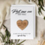 Save The Date Heart Magnets Wedding Invitations, thumbnail 3 of 9