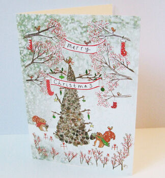 'Wildwood' Mixed Pack Of Eight Christmas Cards, 2 of 10