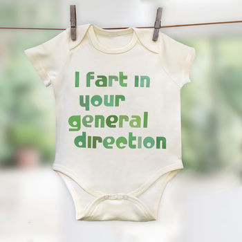 Baby's First Film Quote Babygrow, 10 of 12