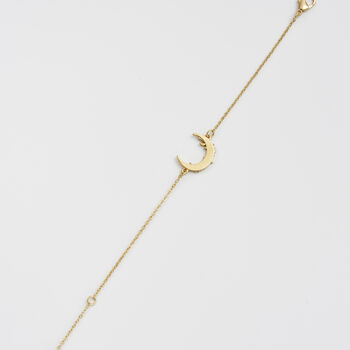 Gold Nightshade Moon Bracelet, 5 of 9