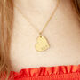 Personalised Special Date Gold Plated Heart Necklace, thumbnail 1 of 12