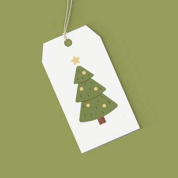 Luxury Quality Christmas Tree's Gift Wrapping Paper, Superior Thickness, 5 of 9